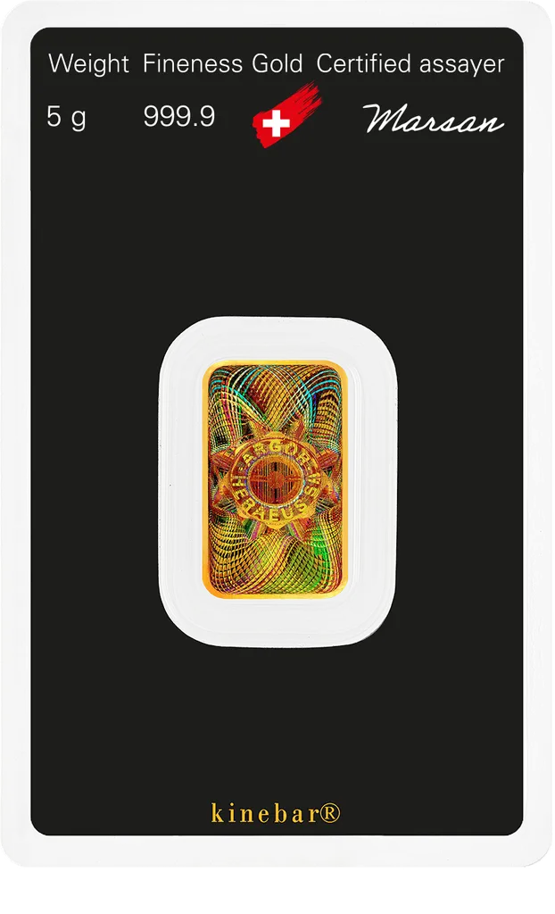 Kultaharkko 5g Argor-Heraeus Kinebar.webp