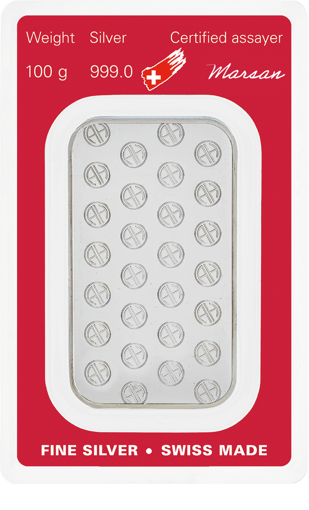 Hopeaharkko 100g Argor-Heraeus