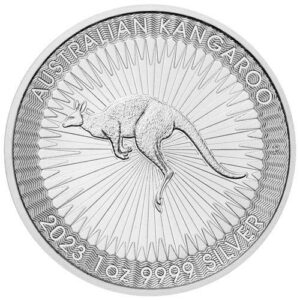 Silver coin 1oz, Kangaroo Australia 