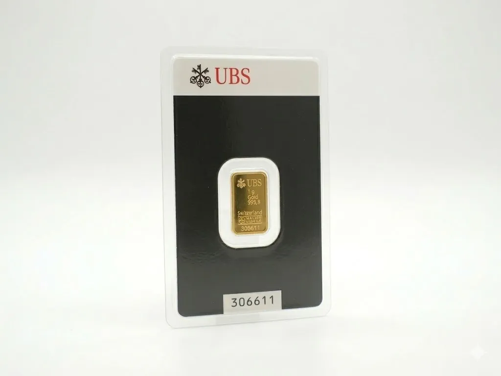 Gold Bar 1g UBS