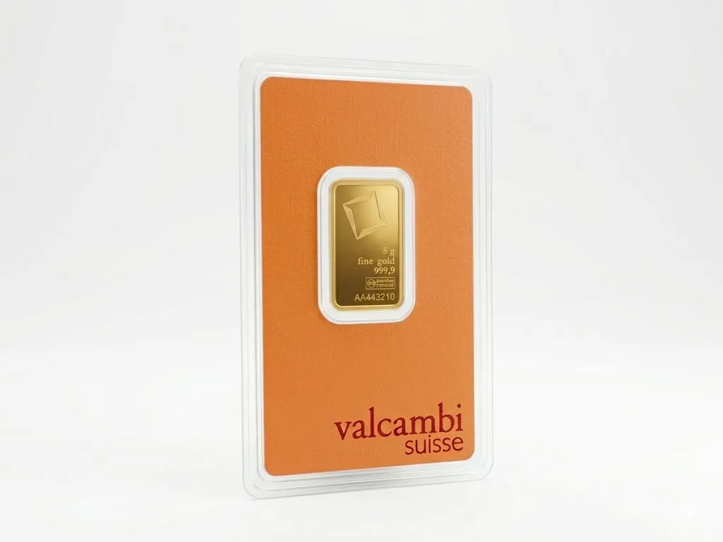 Guldtacka 5g Valcambi