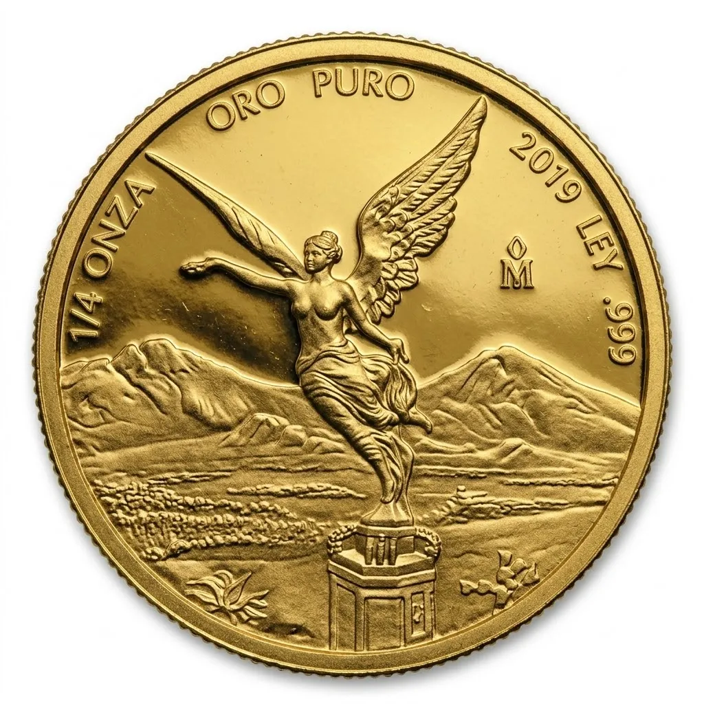 Guldmynt 1/4oz Libertad Mexiko 