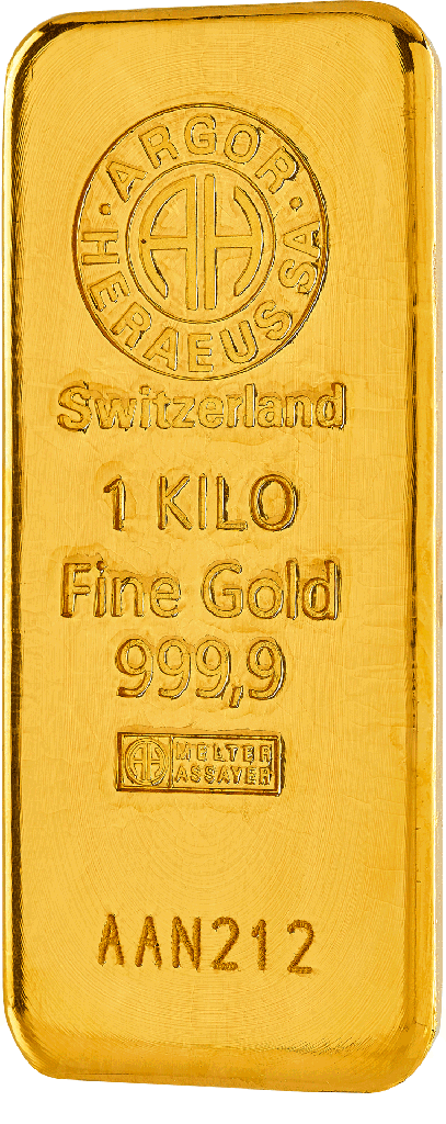 Guldtacka 1000g Argor-Heraeus