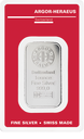 Silvertacka 1oz (31,1g) Argor-Heraeus