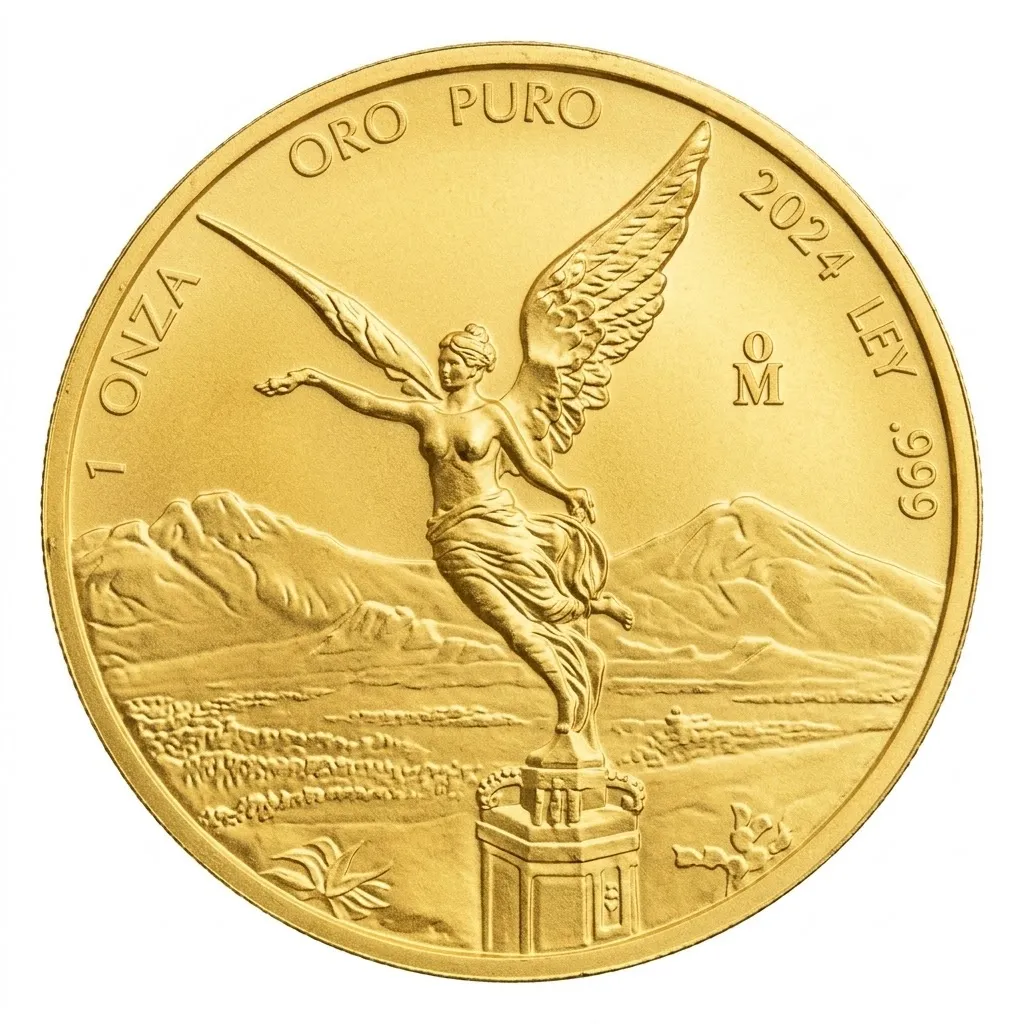 Kultakolikko 1oz Meksiko, Libertad