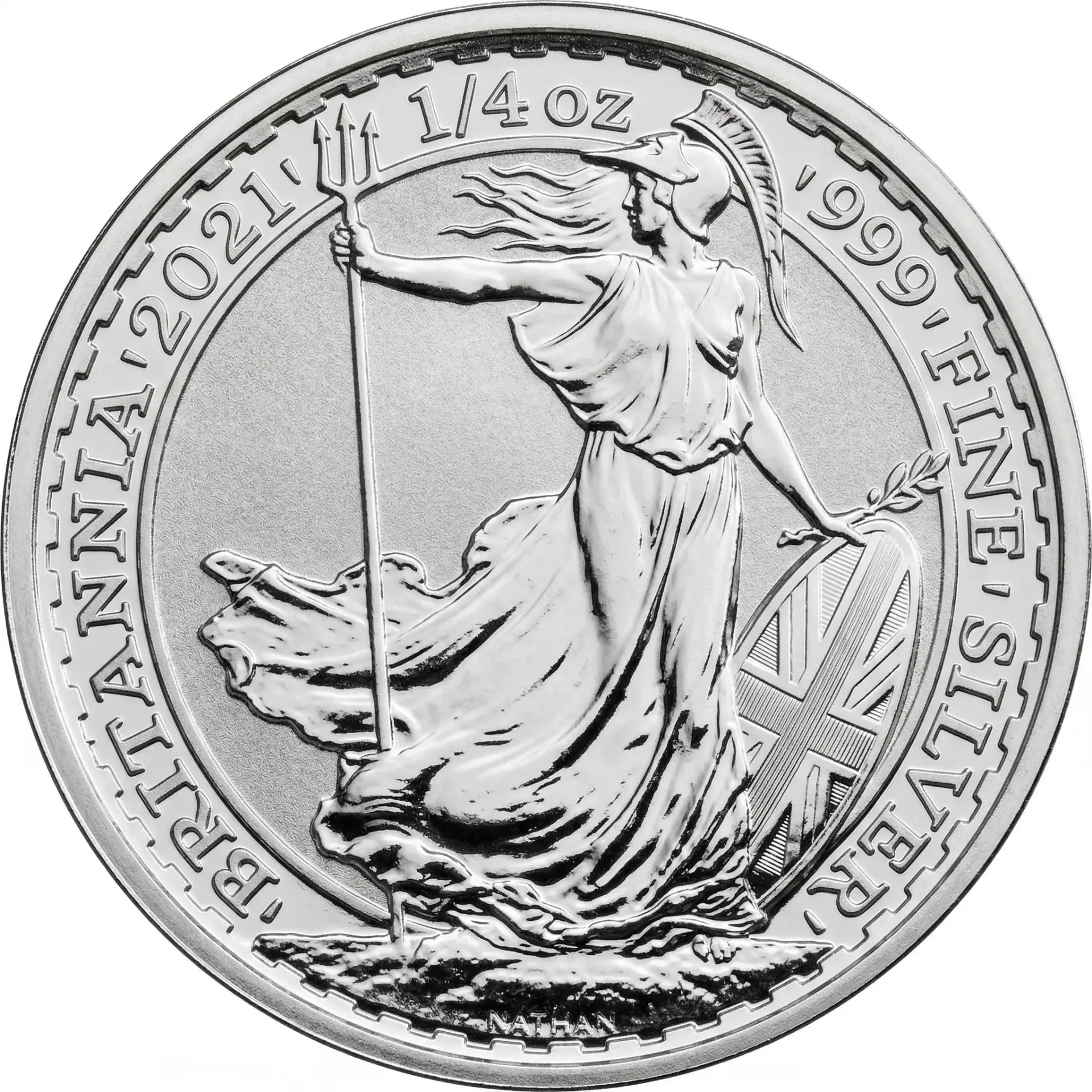 Hopeakolikko 1/4oz Britannia UK