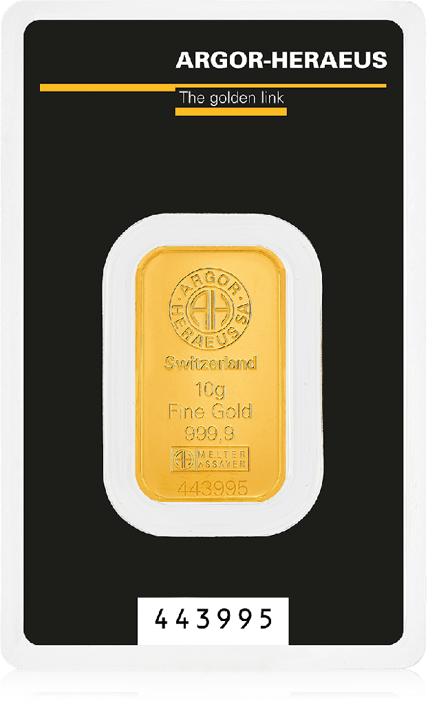 Guldtacka 10g Argor-Heraeus (Normal)