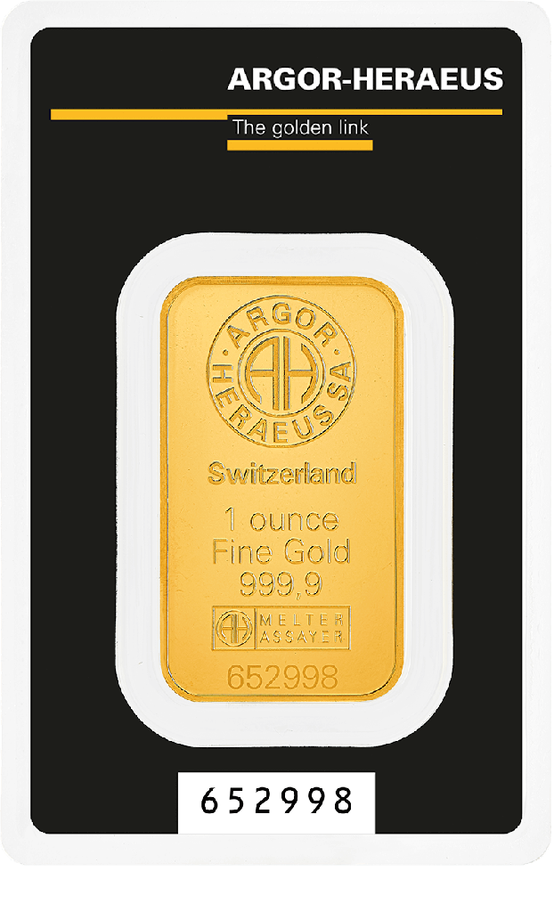 Kultaharkko 1oz Argor-Heraeus (Tavallinen)