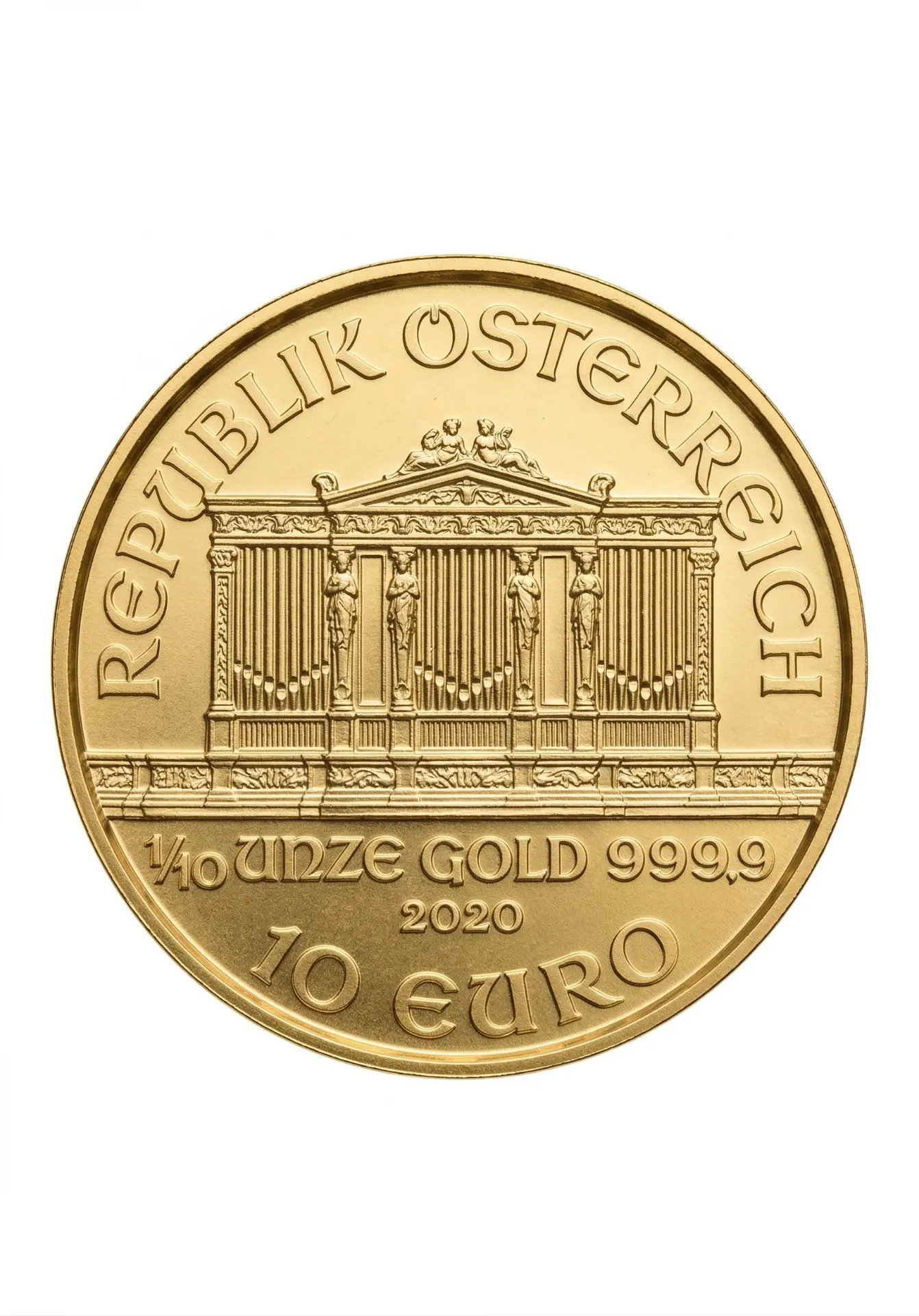 Kultakolikko 1/10 oz Wiener Philharmoniker