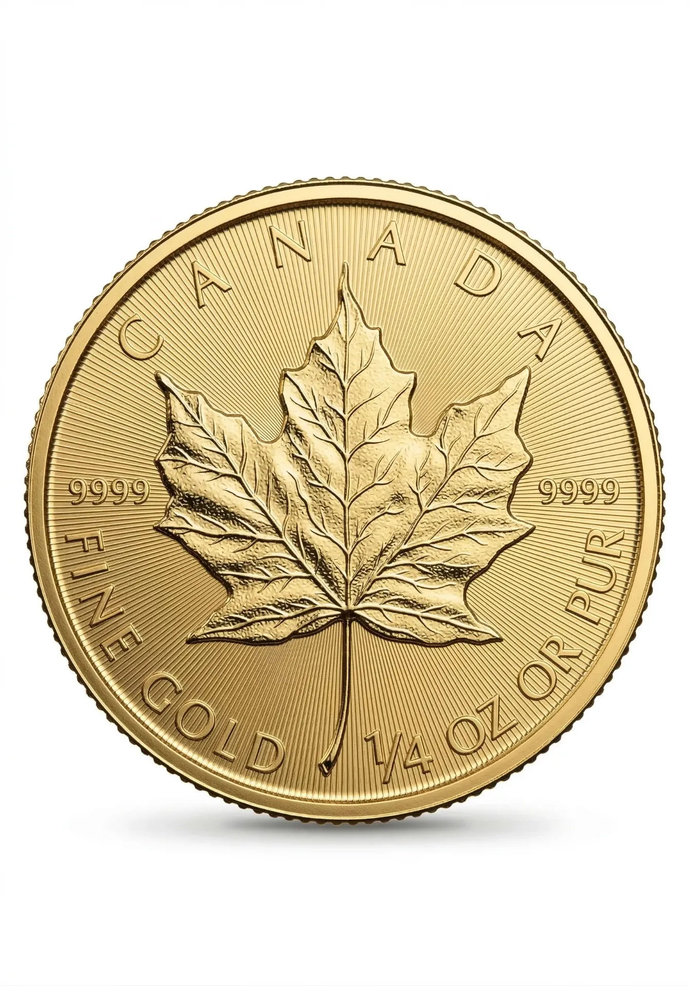 Kultakolikko 1/4oz Maple Leaf Kanada