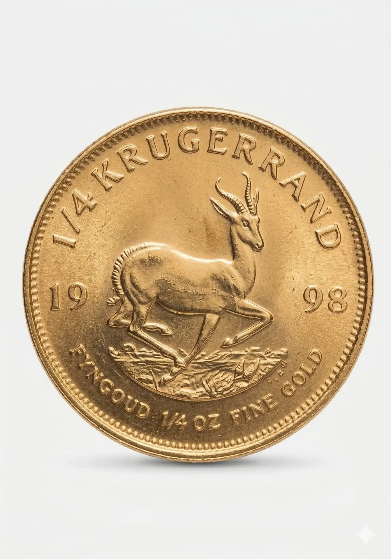 Kultakolikko 1/4oz Krugerrand Etelä-Afrikka