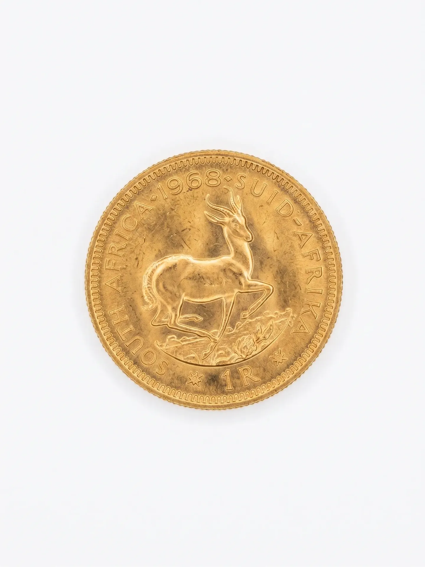 Guldmynt 1 Rand Sydafrika