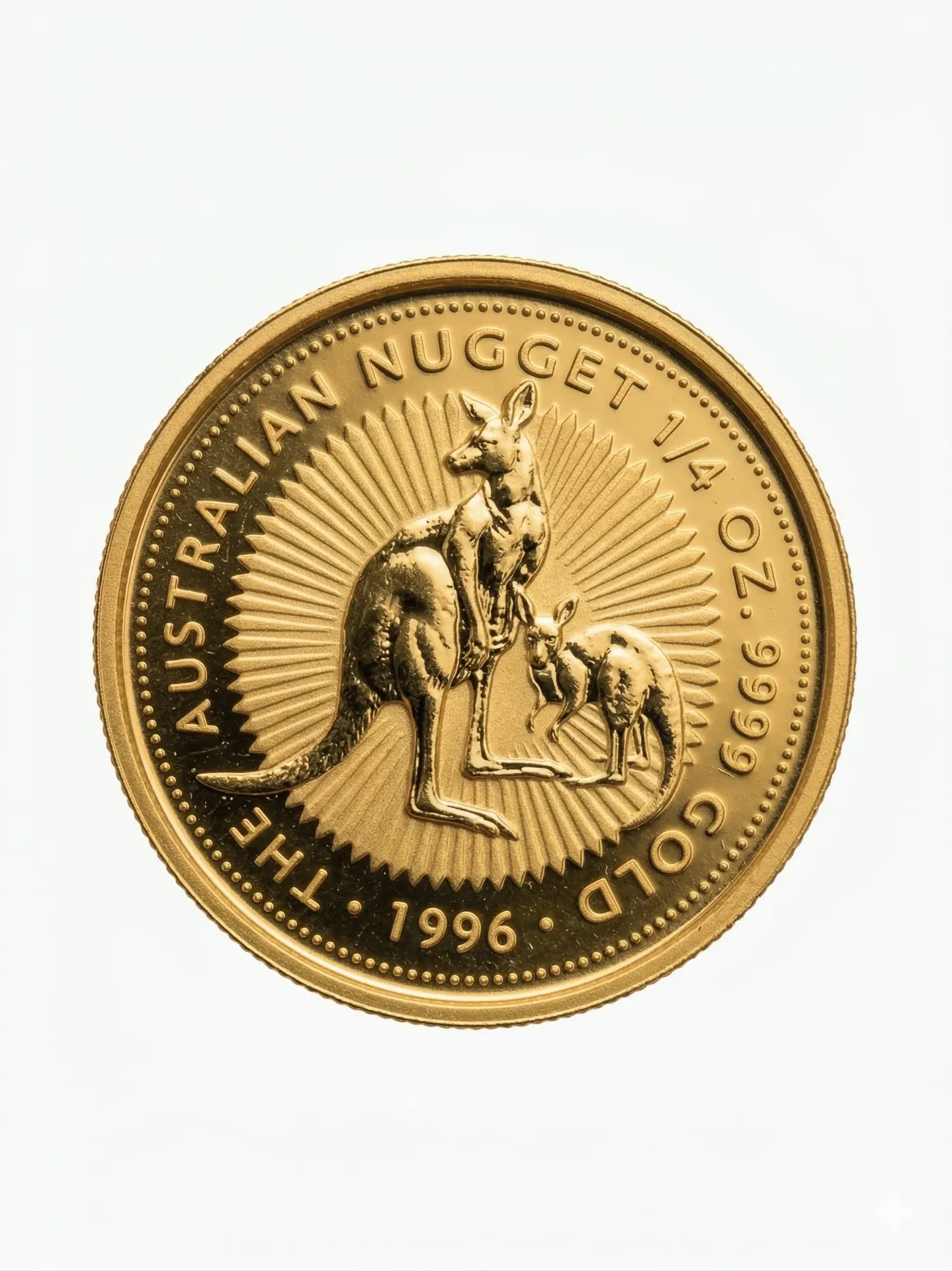Guldmynt 1/4oz Australian Nugget