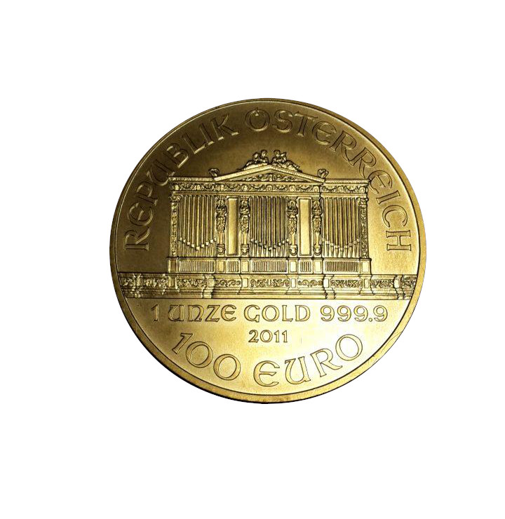 Kultakolikko 1oz Wiener Philharmoniker
