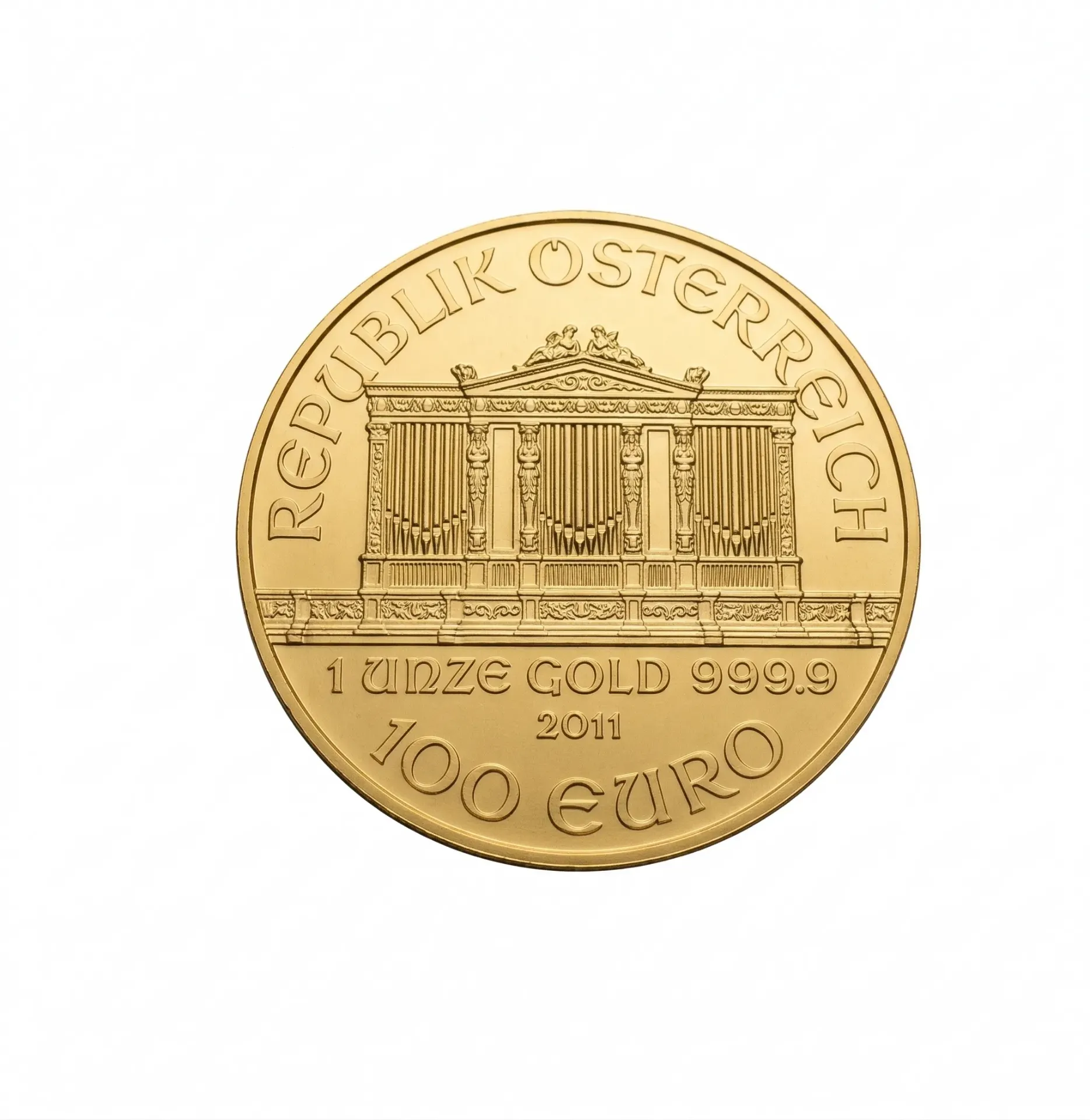 Kultakolikko 1oz Wiener Philharmoniker