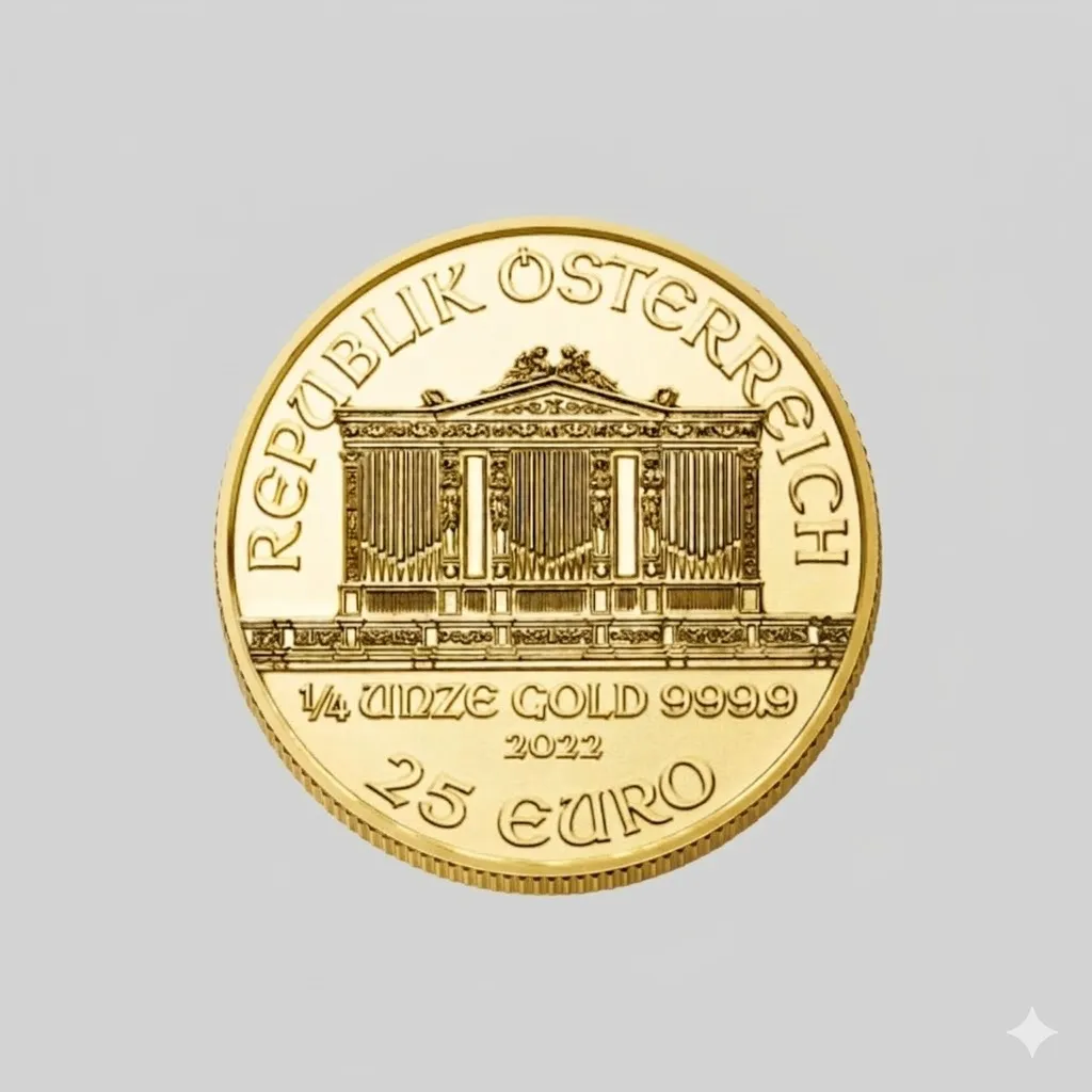 Kultakolikko 1/4 oz Wiener Philharmoniker