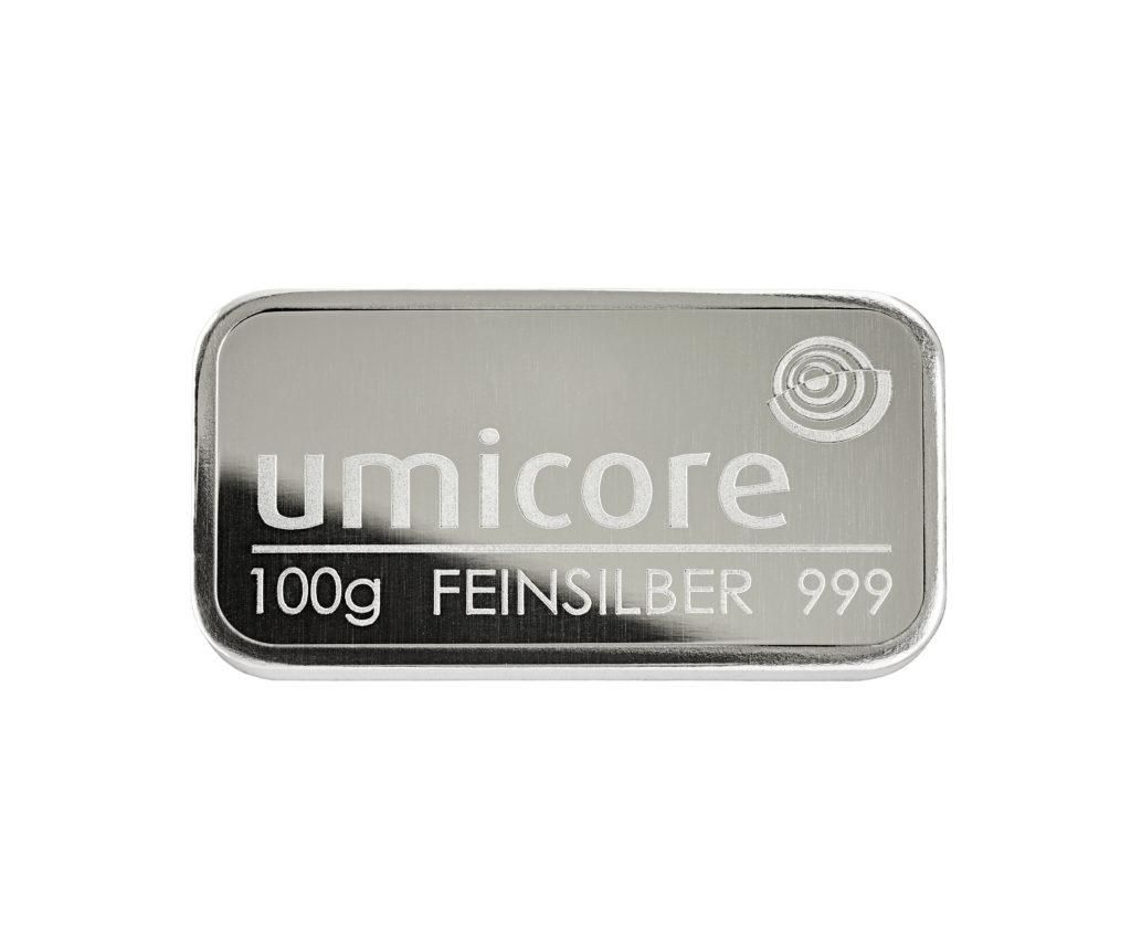 Silver bar 100g
