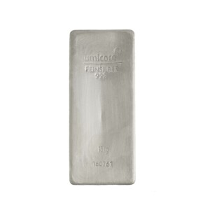 Silver bar 15kg Umicore