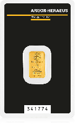 Gold Bar 2g Argor-Heraeus