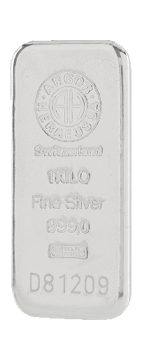 Silvertacka 1kg Argor-Heraeus