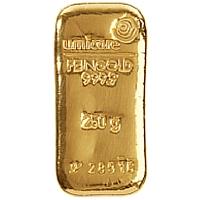 Gold bar 250g Umicore