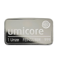 Hopeaharkko 1oz (31,1g) Umicore