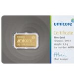 Gold bar 2,5 g