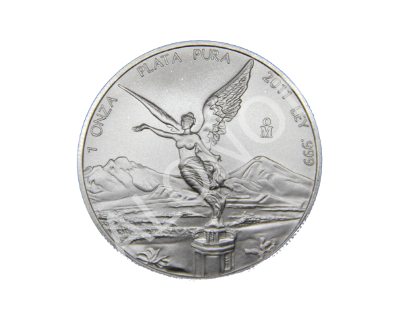 Hopeakolikko 1 oz Meksiko, Libertad