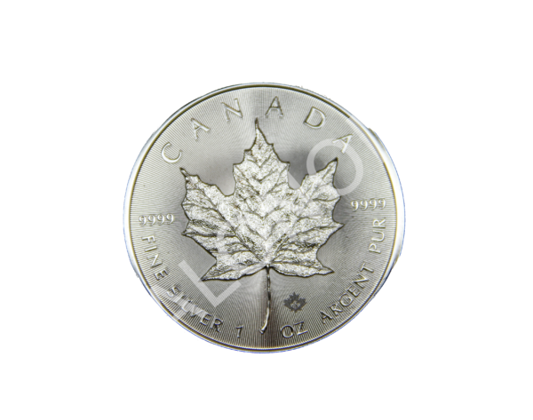 Hopeakolikko 1 oz Kanada, Maple Leaf