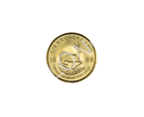 Kultakolikko 1/4 oz Etelä-Afrikka, Krugerrand