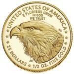 Kultakolikko 1/2 oz American Eagle - Image 2