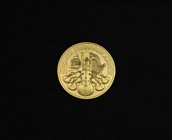 Kultakolikko 1/4 oz Wiener Philharmoniker - Image 2