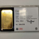Gold bar 100g, from variable manufacturer - Image 3