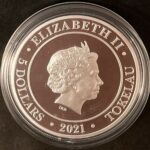 Hopeakolikko 1 oz, Goddess Europa Tokelau - Image 2