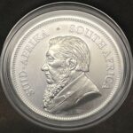 Hopeakolikko 1 oz, Krugerrand Etelä-Afrikka - Image 2