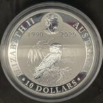 Hopeakolikko 10 oz, Kookaburra Australia .9999 - Image 2