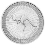 Hopeakolikko 1 oz Australia, Kenguru